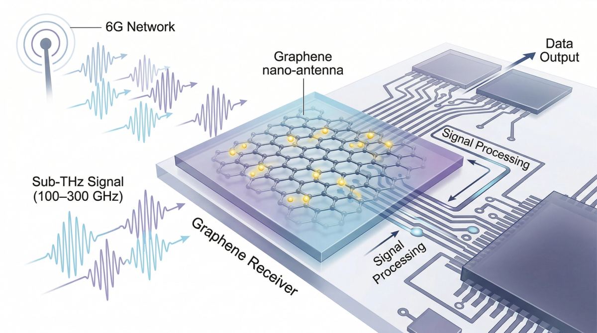 110. Graphene Receivers for 6G Wireless Could Enable Faster Sub-THz Links
