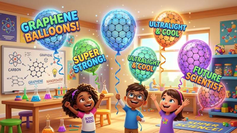 131. Bouncy Graphene Balloons: Super Strong and Super Fun!