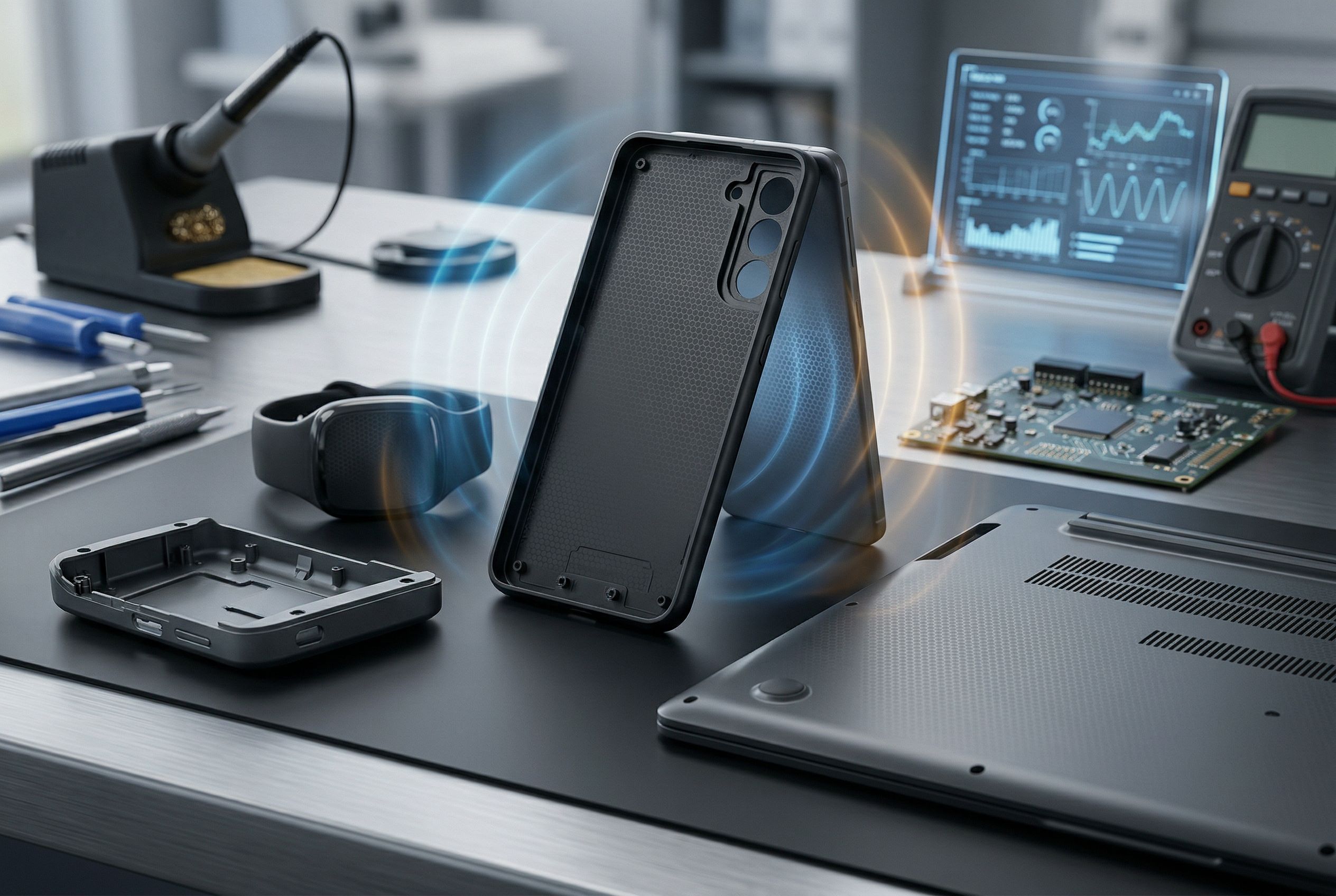 129. Graphene in EMI Shielding Plastics for Consumer Electronics: Lighter Housings with Real Protection