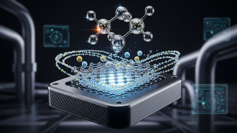 300. Advanced Graphene Gas Sensors: Precision Detection