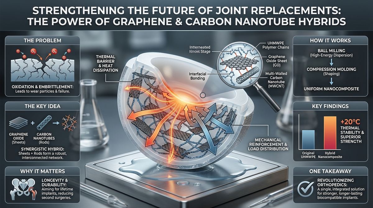 564. Strengthening the Future of Joint Replacements: The Power of Graphene and Carbon Nanotube Hybrids