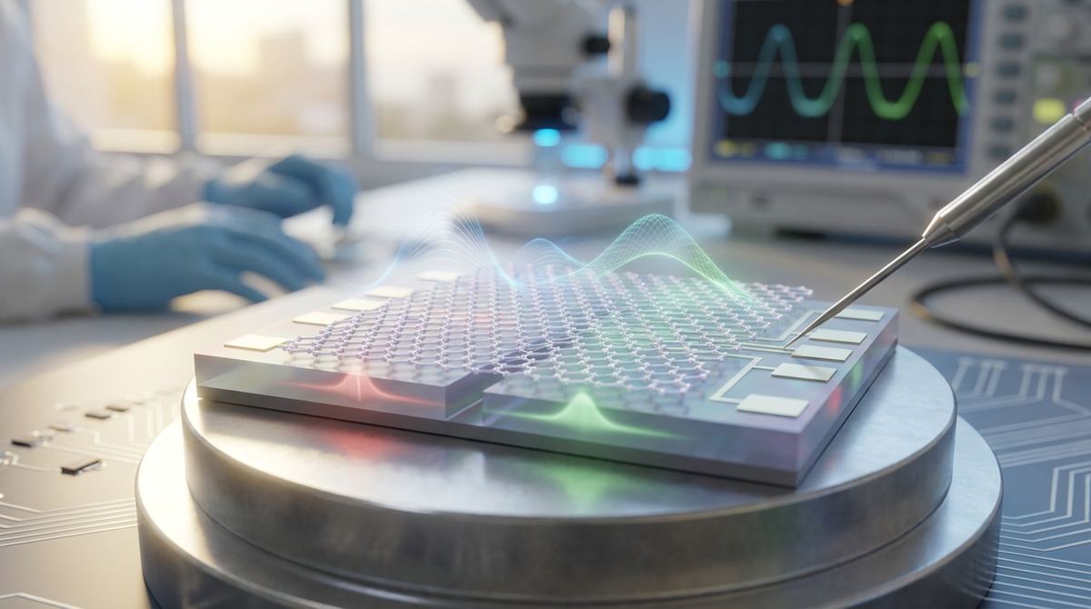 868. Graphene-Silicon Modulator Unlocks High-Speed Data at New Wavelengths