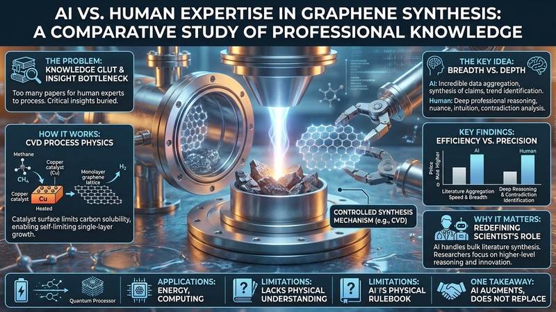 527. AI vs. Human Expertise in Graphene Synthesis: A Comparative Study of Professional Knowledge