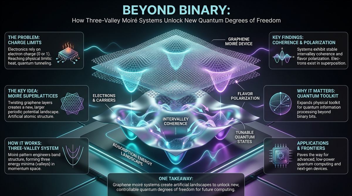 605. Beyond Binary: How Three-Valley Moiré Systems Unlock New Quantum Degrees of Freedom