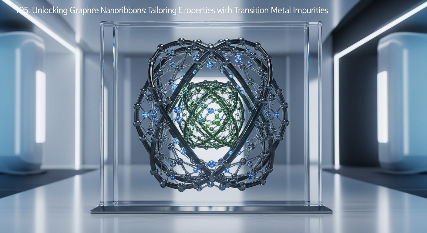 184. Unlocking Graphene Nanoribbons: Tailoring Electronic Properties with Transition Metal Impurities