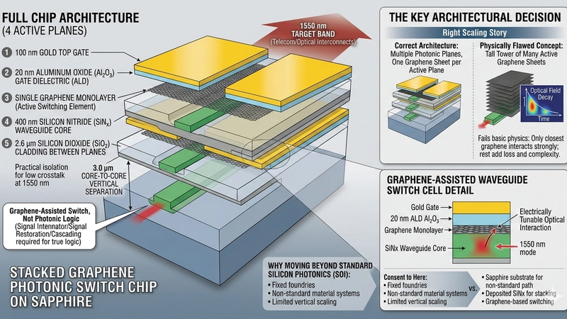 89. A New Direction in Photonics: Stacked Graphene Switching on Sapphire
