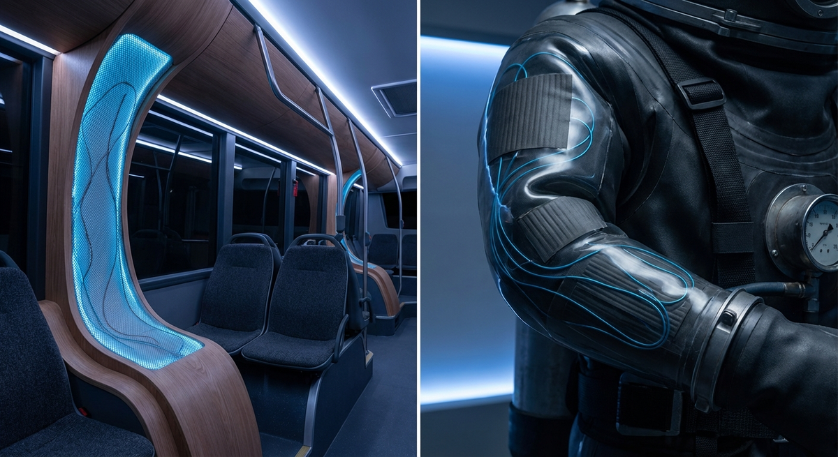 92. Graphene Heating Fabrics in Electric Buses and Deep Diving Suits: A New Design Frontier