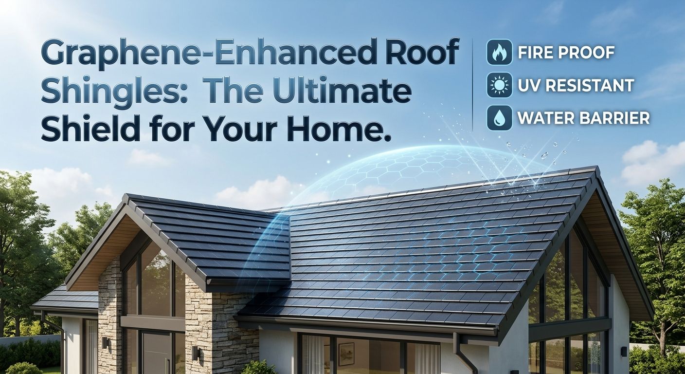 175. Graphene-Enhanced Roof Shingles: The Ultimate Shield for Your Home