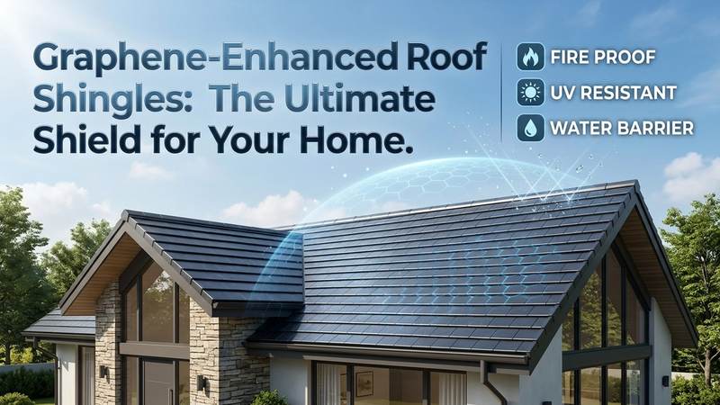 175. Graphene-Enhanced Roof Shingles: The Ultimate Shield for Your Home