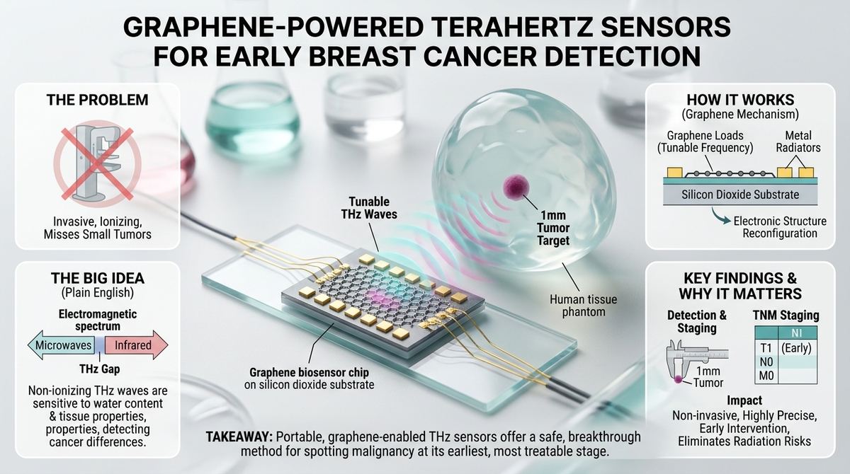 525. Graphene-Powered Terahertz Sensors for Early Breast Cancer Detection