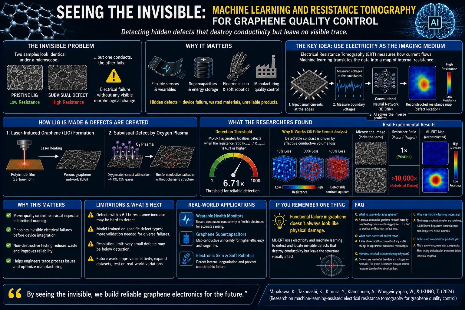 522. Seeing the Invisible: Machine Learning and Resistance Tomography for Graphene Quality Control