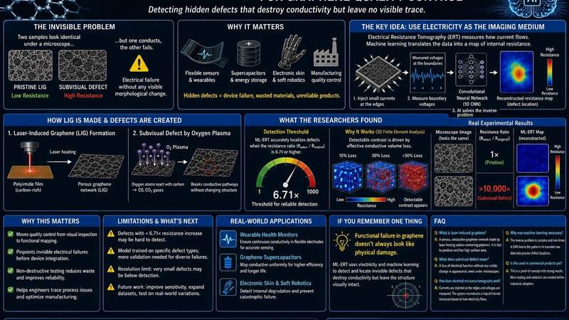 522. Seeing the Invisible: Machine Learning and Resistance Tomography for Graphene Quality Control