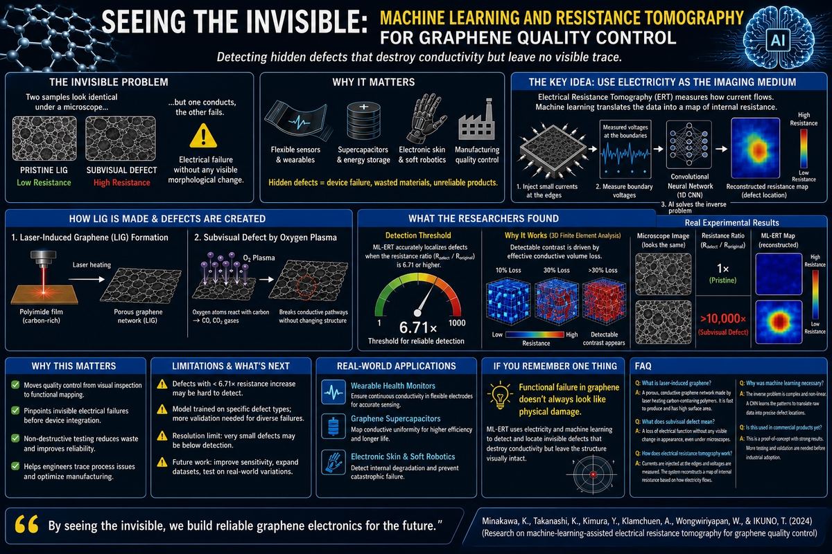 522. Seeing the Invisible: Machine Learning and Resistance Tomography for Graphene Quality Control