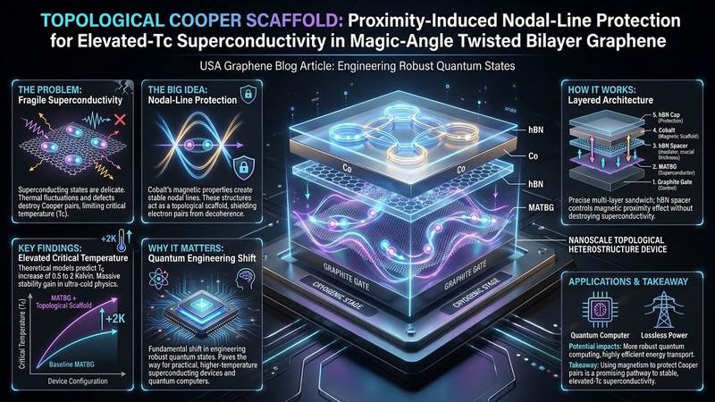 576. Topological Cooper Scaffold: Proximity-Induced Nodal-Line Protection as a Pathway Toward Elevated-Tc Superconductivity in Magic-Angle Twisted Bilayer Graphene