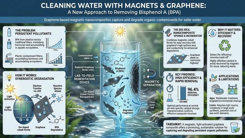 526. Cleaning Water with Magnets and Graphene: A New Approach to Removing Bisphenol A