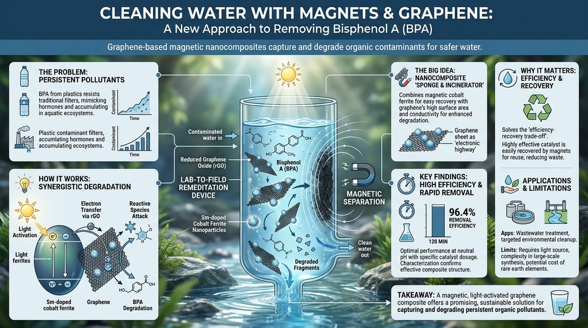526. Cleaning Water with Magnets and Graphene: A New Approach to Removing Bisphenol A