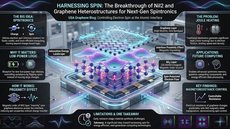 607. Harnessing Spin: The Breakthrough of NiI2 and Graphene Heterostructures