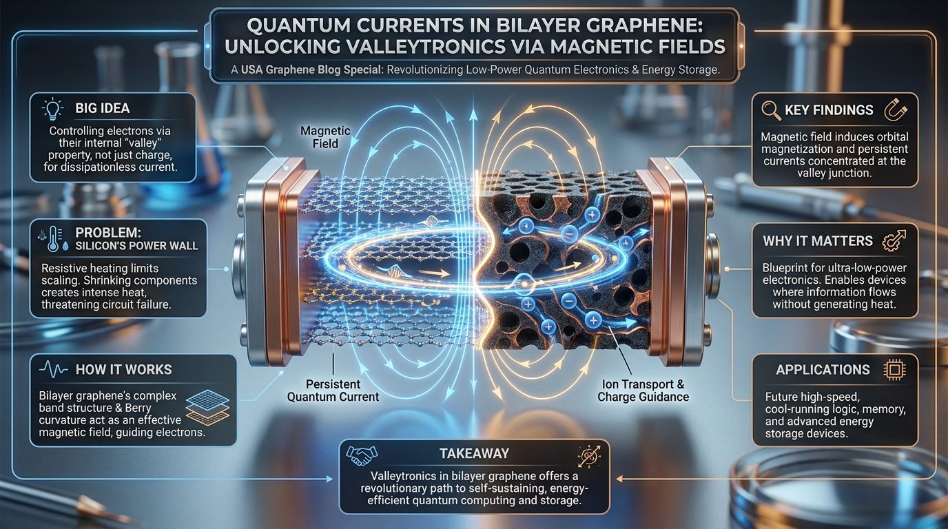 596. Quantum Currents in Bilayer Graphene: Unlocking Valleytronics via Magnetic Fields