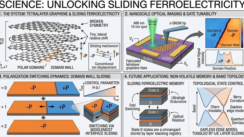 491. Unlocking Sliding Ferroelectricity: The Breakthrough in Multilayer Graphene Polarization Imaging