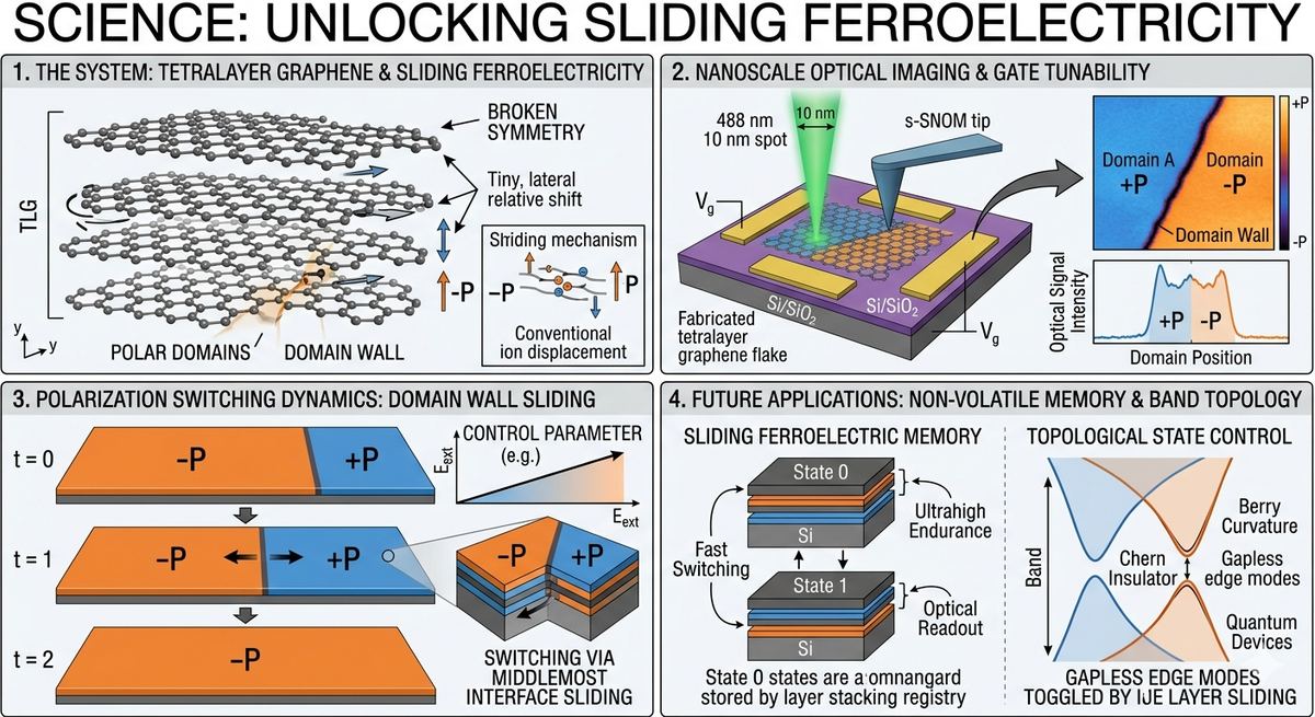 491. Unlocking Sliding Ferroelectricity: The Breakthrough in Multilayer Graphene Polarization Imaging