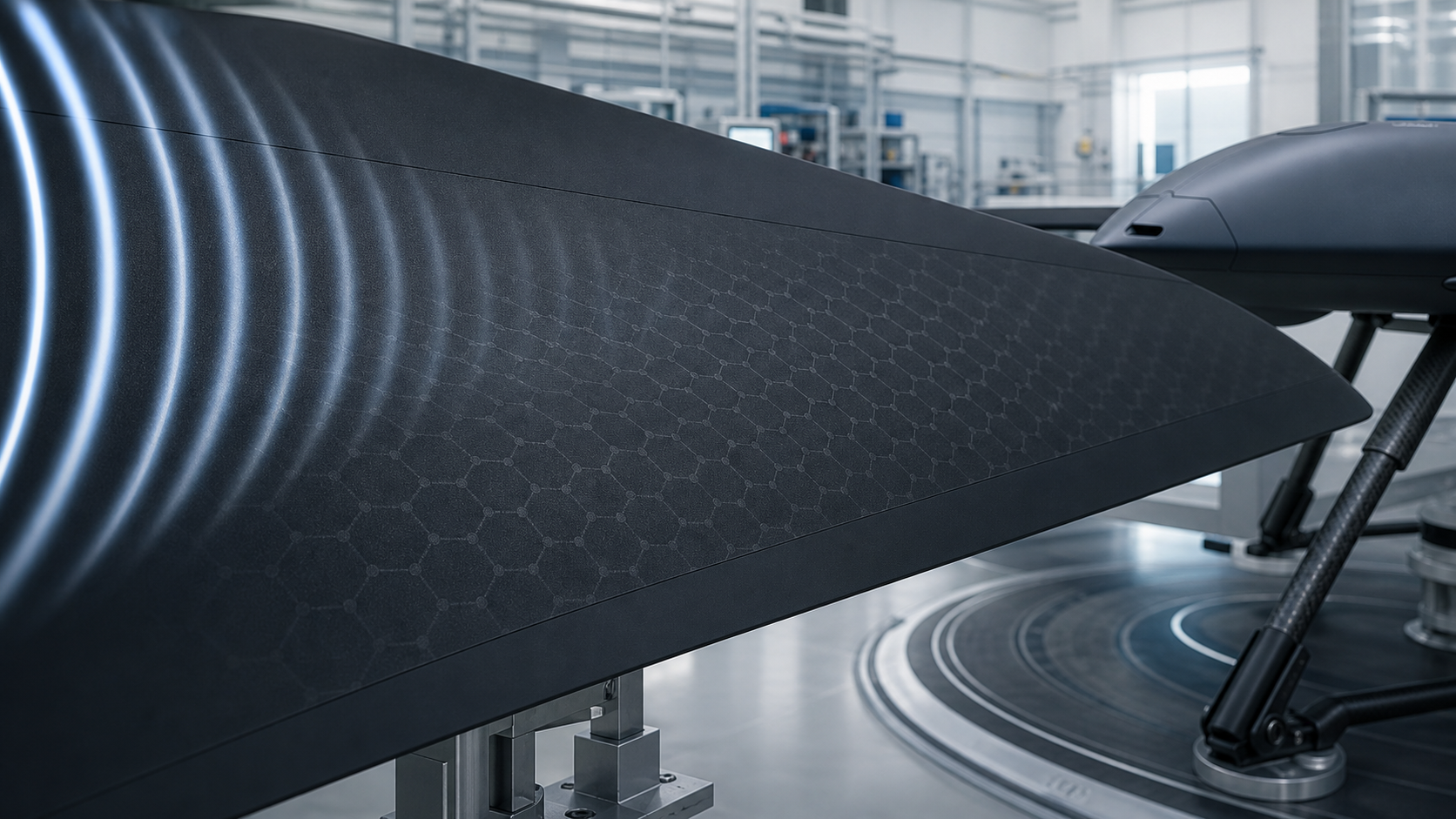 Graphene Radar Absorbing Materials for Aircraft and Drones