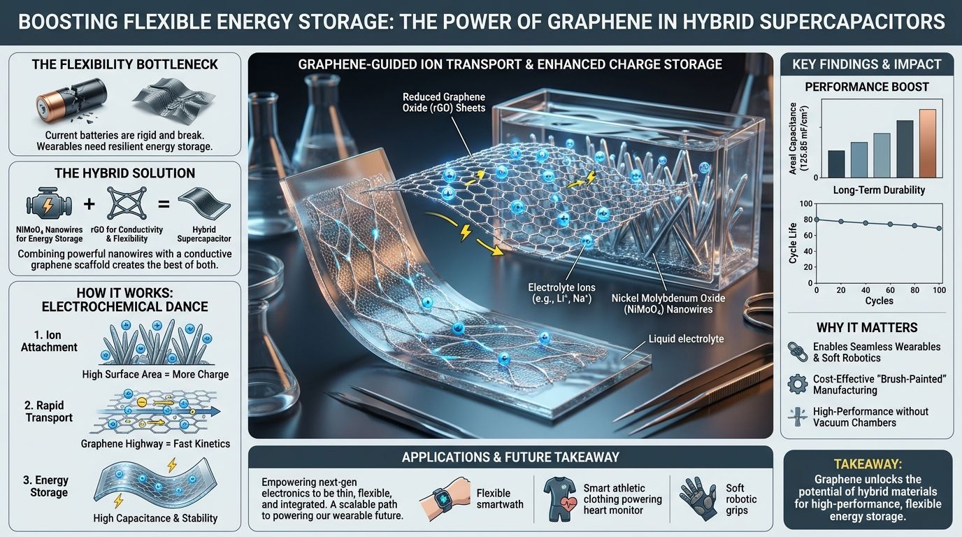 568. Boosting Flexible Energy Storage: The Power of Graphene in Hybrid Supercapacitors