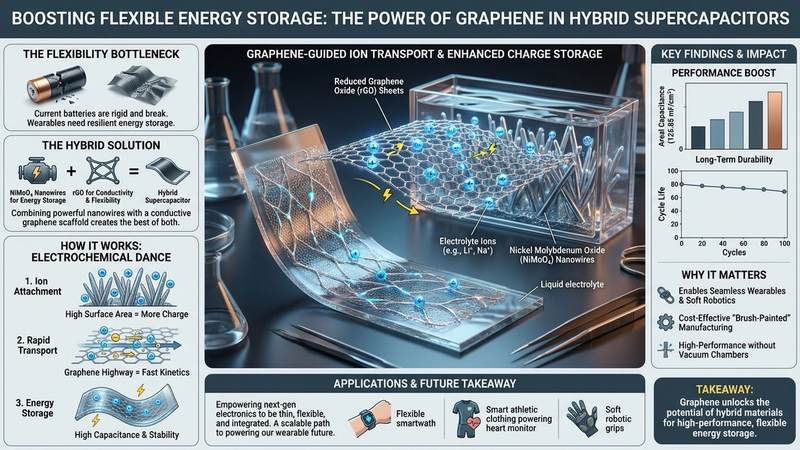 568. Boosting Flexible Energy Storage: The Power of Graphene in Hybrid Supercapacitors