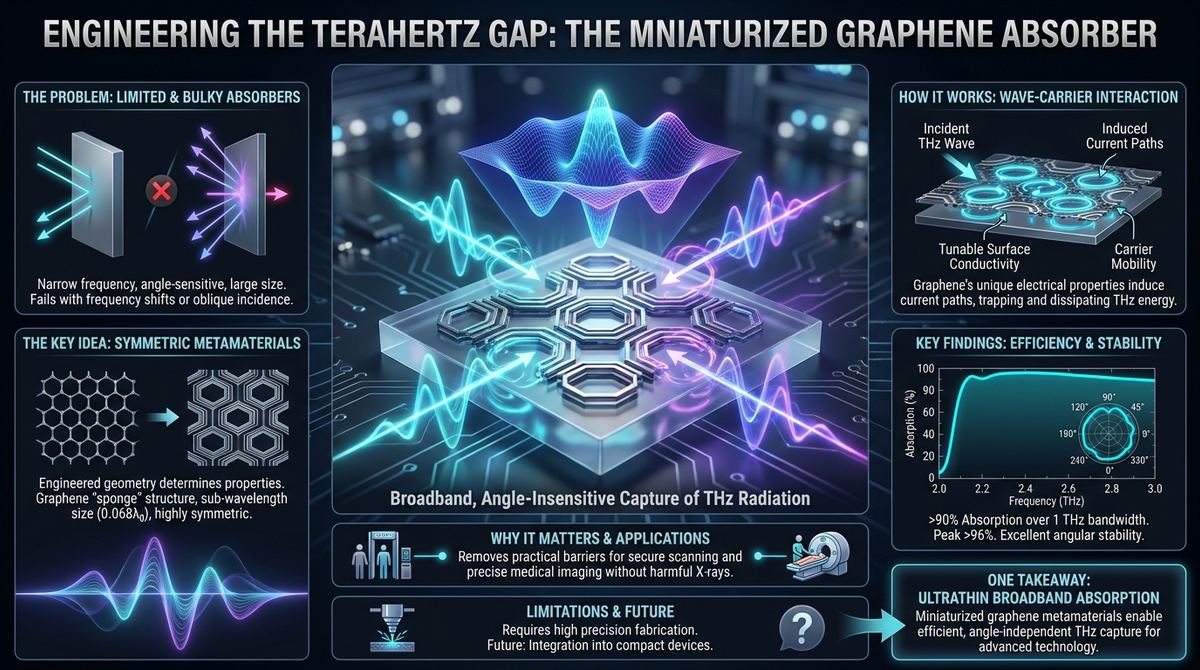 546. Engineering the Terahertz Gap: The Miniaturized Graphene Absorber