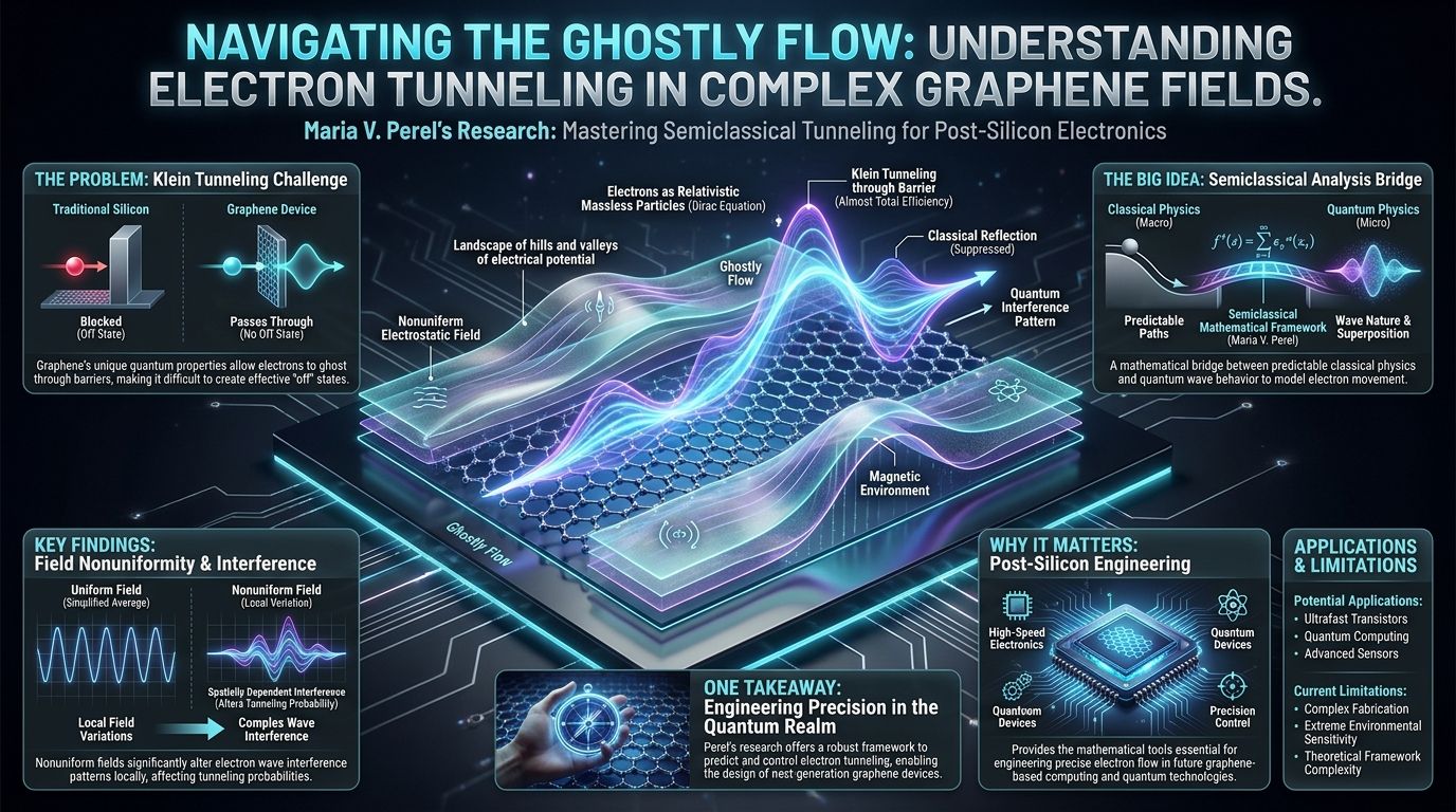 598. Navigating the Ghostly Flow: Understanding Electron Tunneling in Complex Graphene Fields