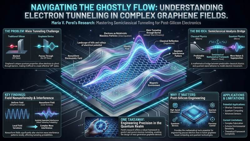 598. Navigating the Ghostly Flow: Understanding Electron Tunneling in Complex Graphene Fields