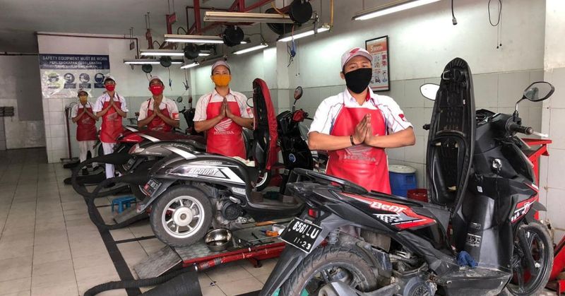 Motorcycle Repair Dealer in Bali for Honda