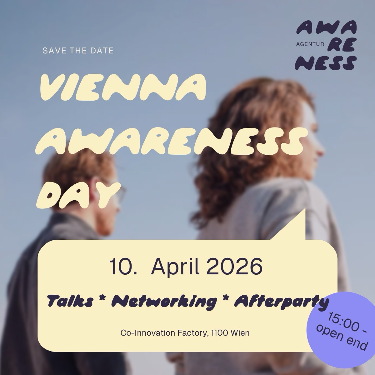 Save The Date: Vienna Awareness Day am 10.April 2026