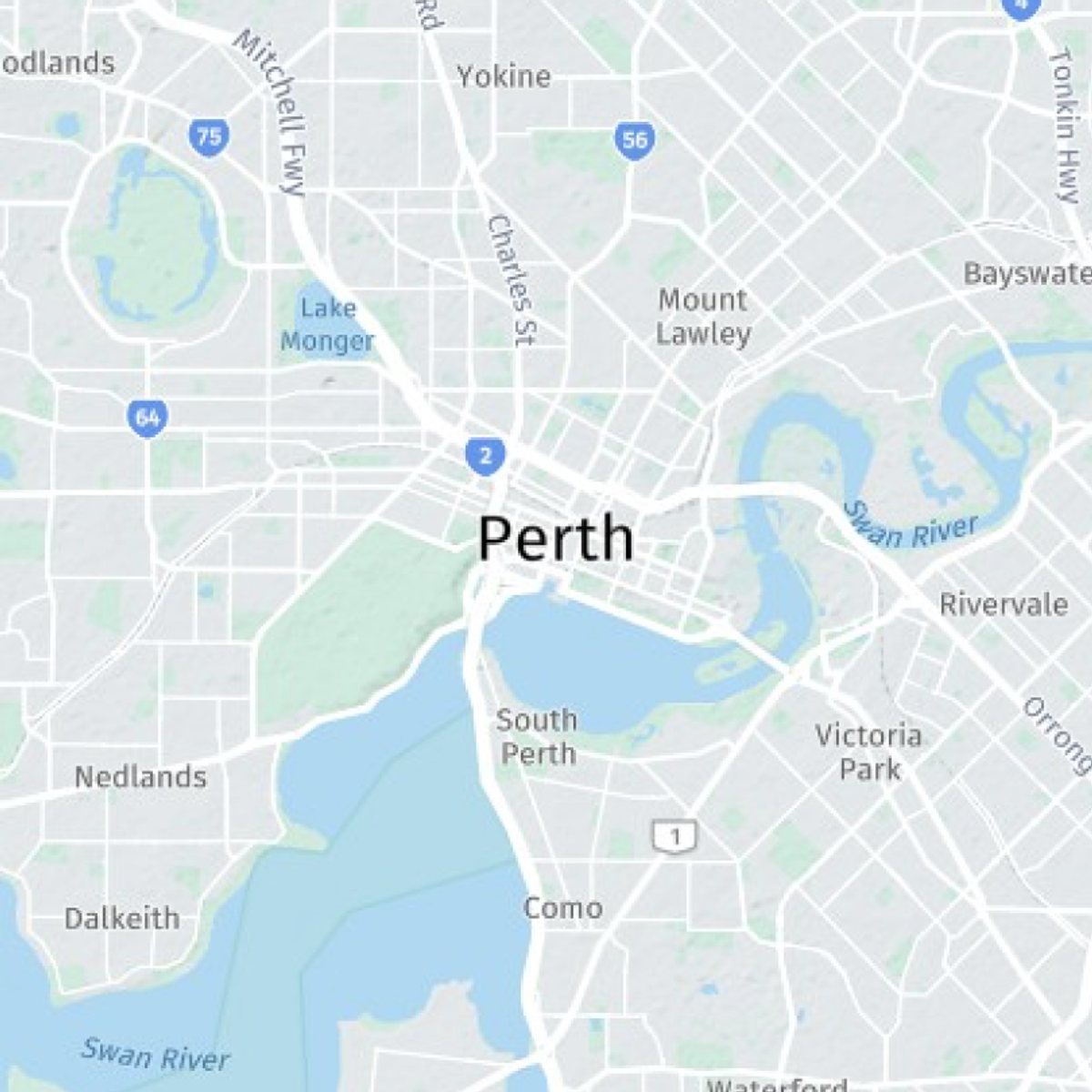 About the Perth - Inner region