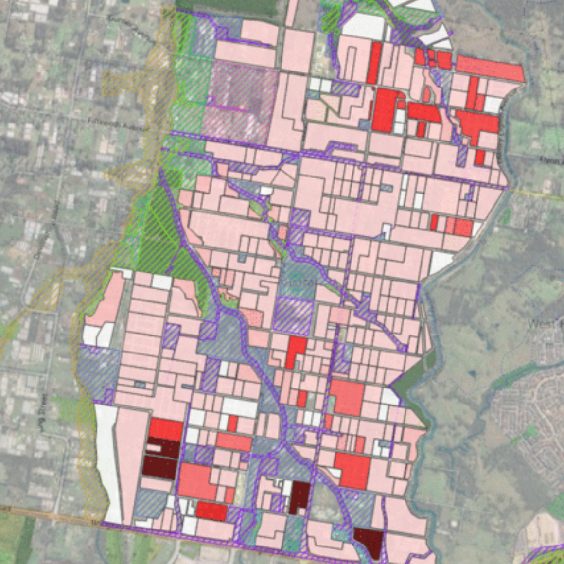 Quantifying infrastructure demand under upzoning in Austral