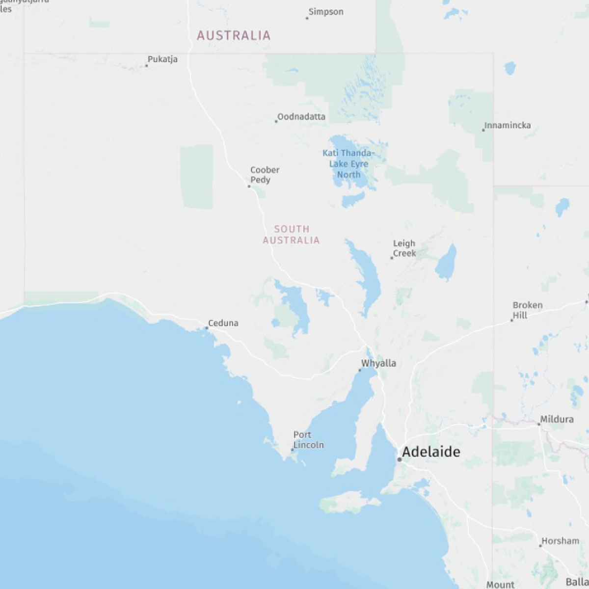 South Australia - Outback, SA4 Region South Australia