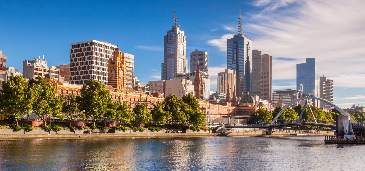 city skyline Melbourne