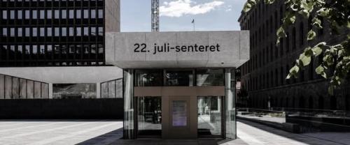 Kart over hvor 22. juli-senteret ligger