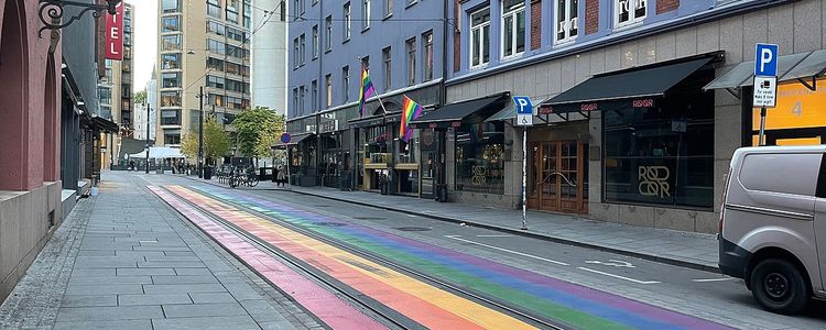 Regnbuegata i Oslo