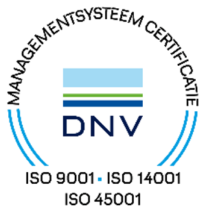 DNV managementsysteem certificaat ISO 9001, ISO 14001 en ISO 45001