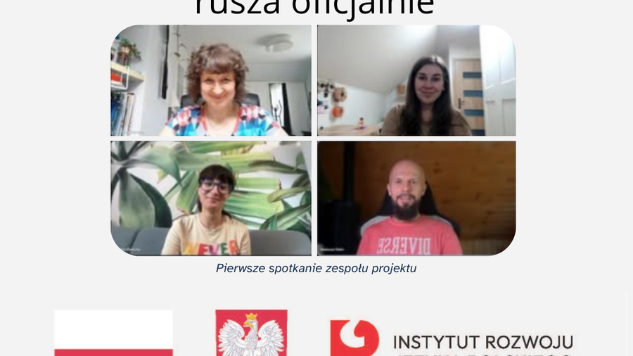 Nasz nowy projekt dofinansowany przez Instytut Rozwoju Języka Polskiego „Polska na czasie” oficjalnie rusza!