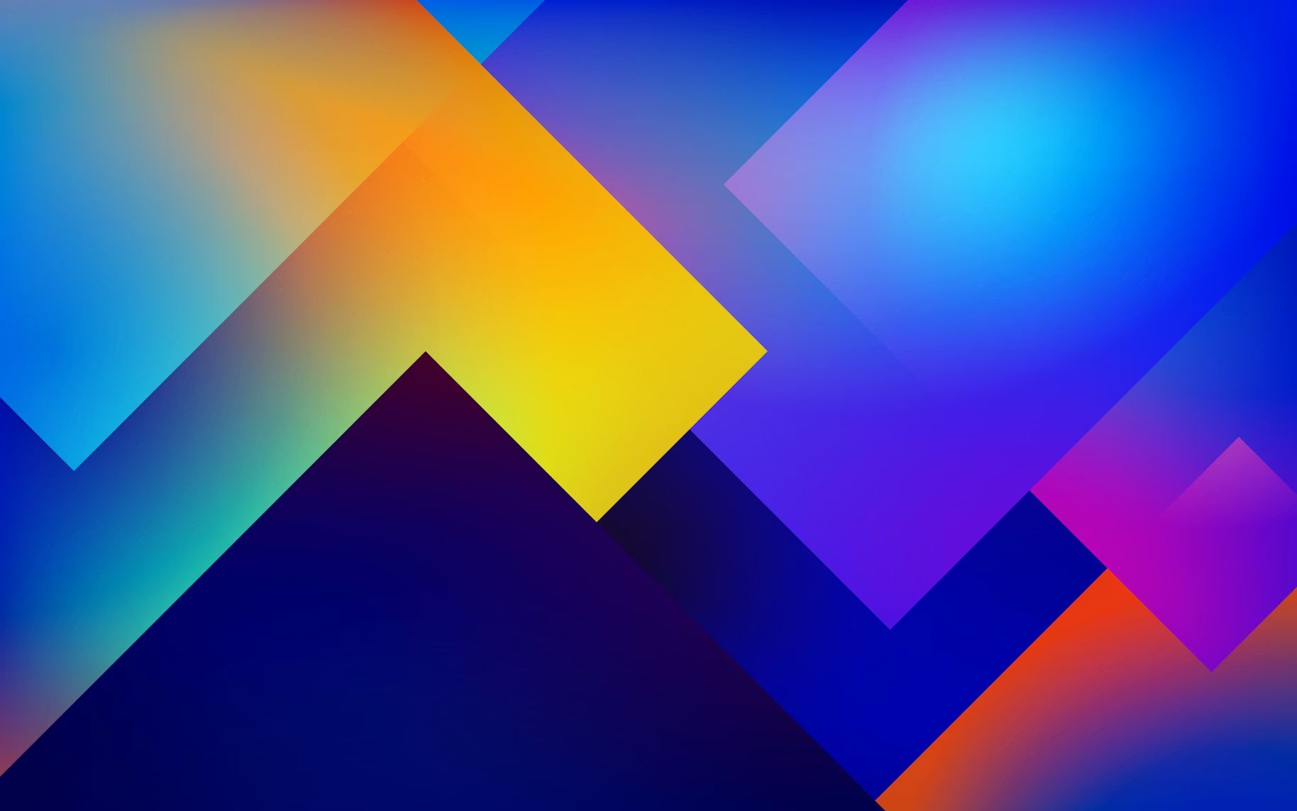 Colorful geometric abstract background with gradients.