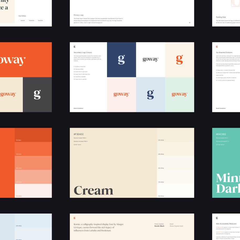 Goway Travel brand guidelines