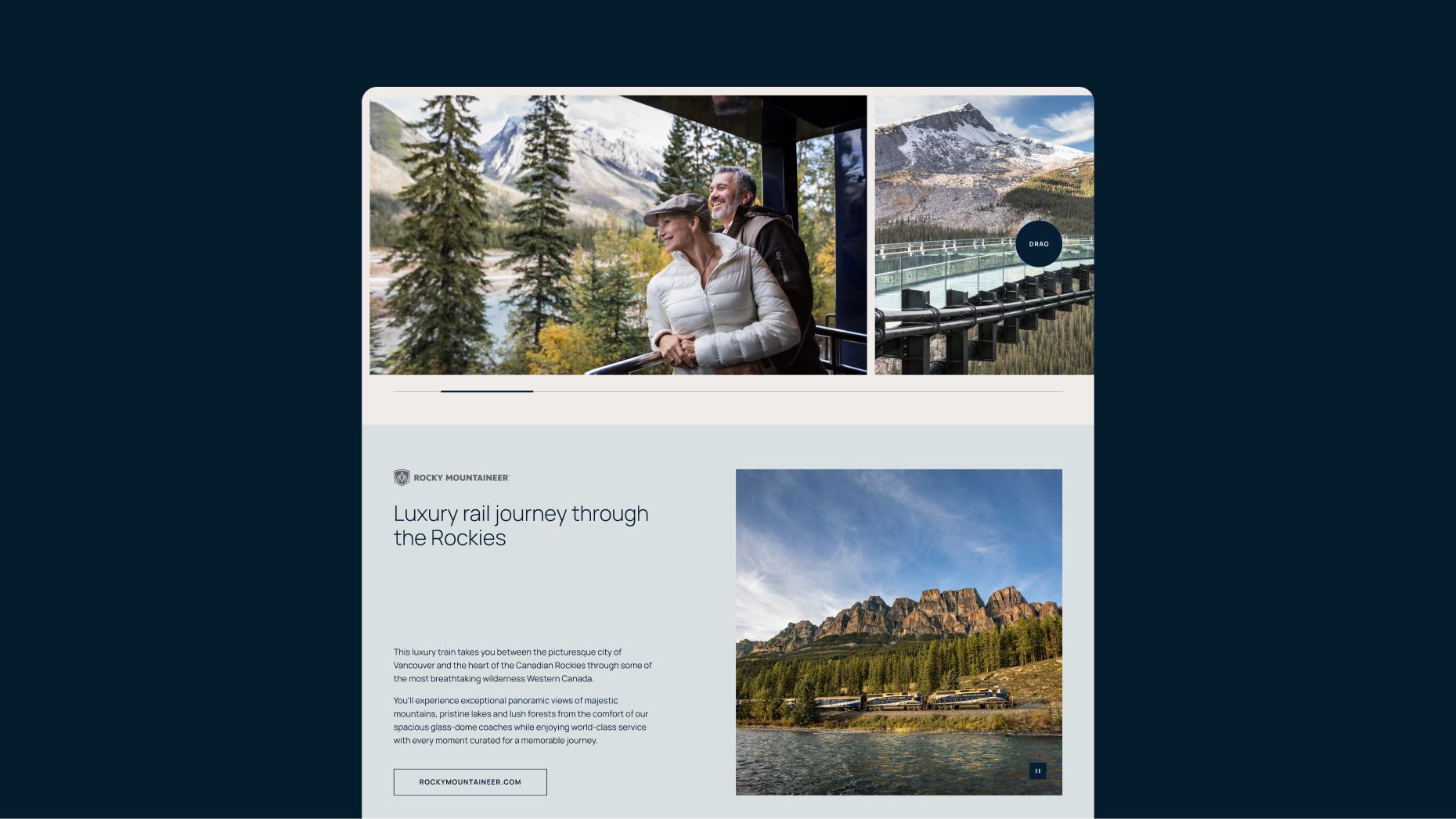 Armstrong Collective brands on a desktop frame