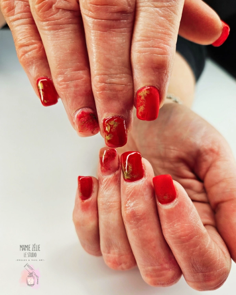 Prothèses et rallongement d'ongles au gel à Québec - Réalisation 5