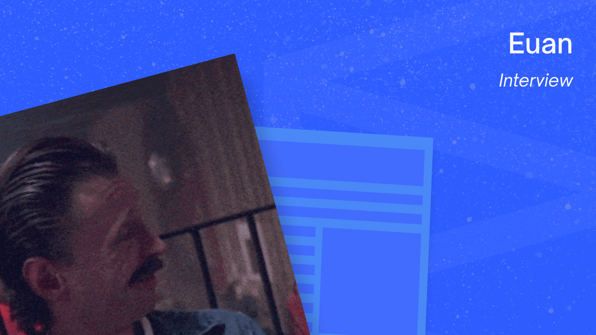 Trader interview with Euan. Illustration: PredictFolio