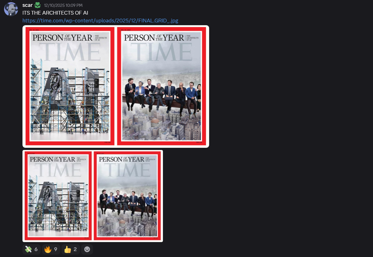 Screenshot from Polymarket Discord