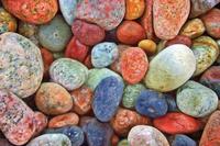 Colorful pebbles