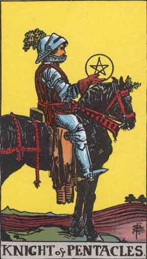 Knight of Pentacles Tarot Card