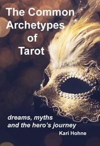 Common archetypes of tarot book front cover