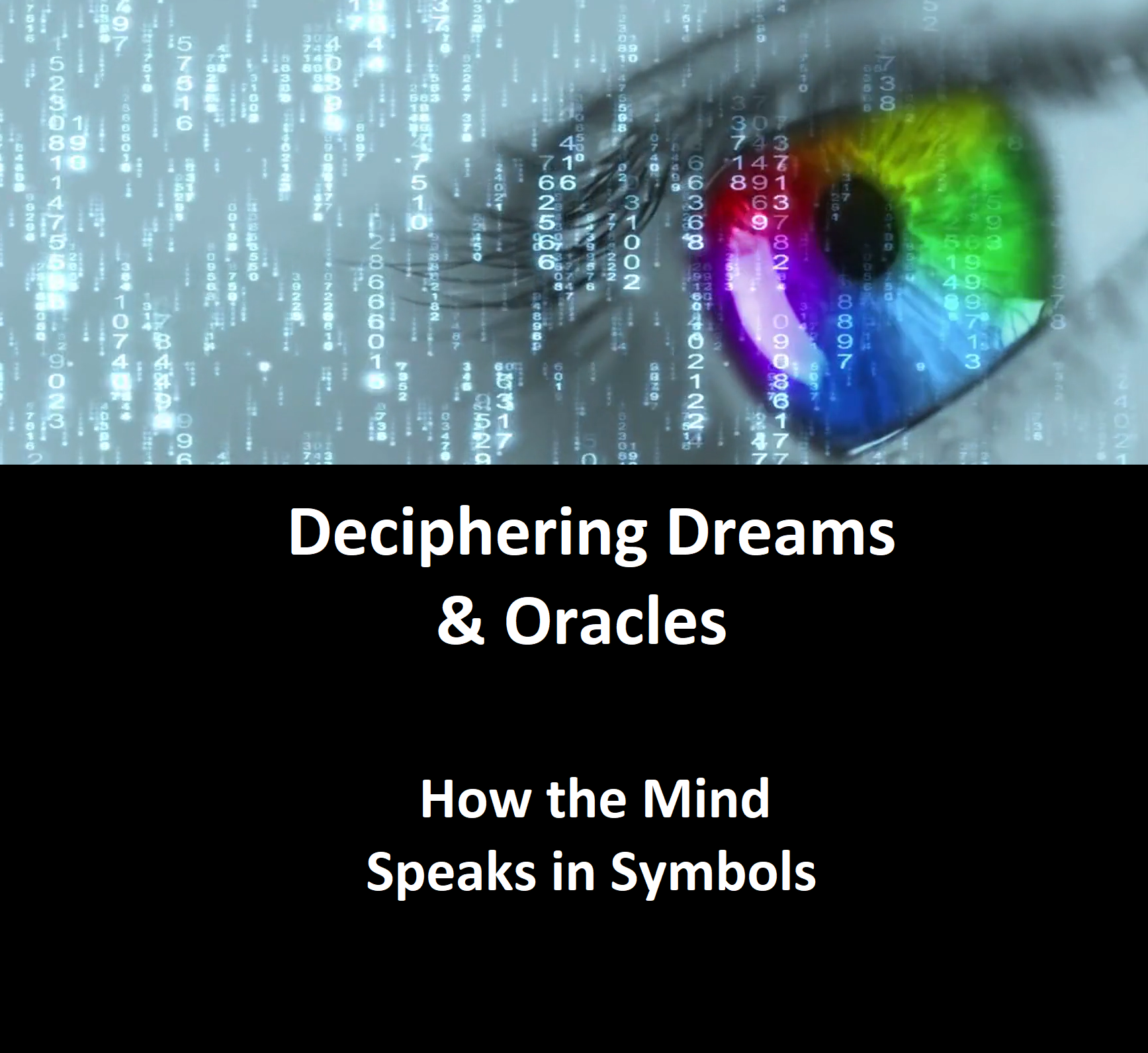 colorful surreal eye